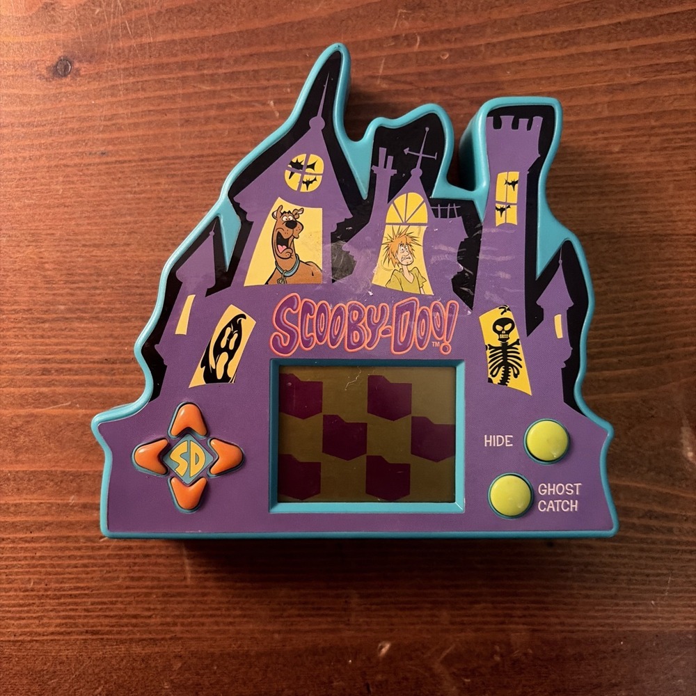 Scooby Doo Scooby Snacks Handheld LCD Video Game Techno Source RARE Works!